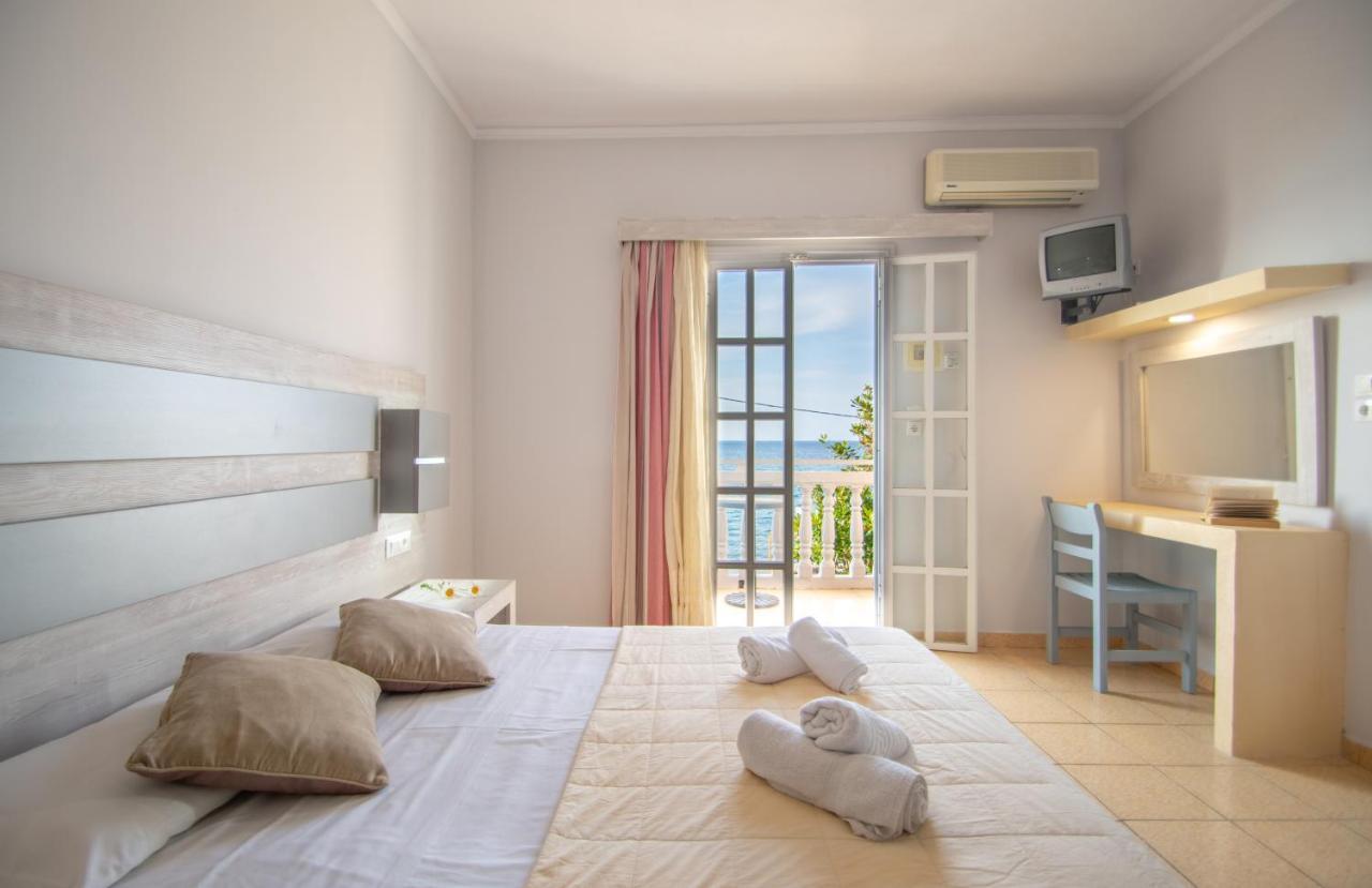 Agoulos Beach Hotel Argassi Exterior foto