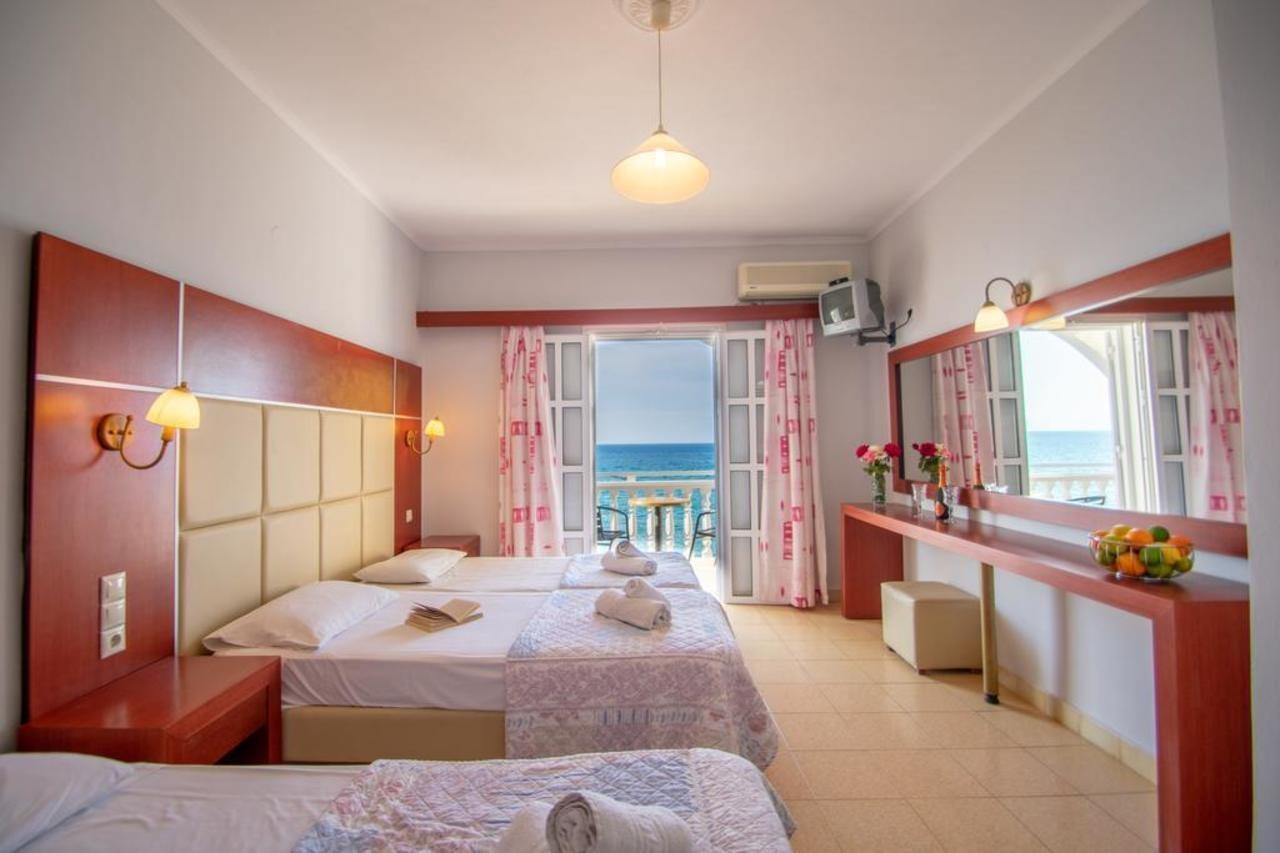 Agoulos Beach Hotel Argassi Exterior foto